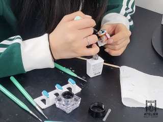 안산네일학원 수업현장 들여다보기