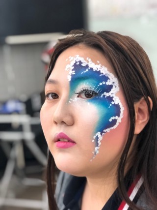 현장반메이크업사진!