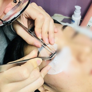 속눈썹연장 수업현장