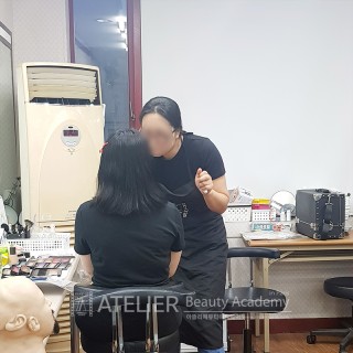 메이크업국가자격증반 시험 준비