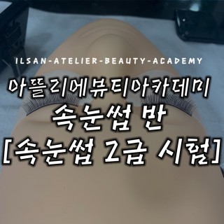 속눈썹 2급 필기 / 실기 시험