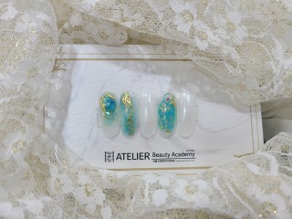 네일아트 작품