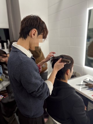 모델 프로필 촬영 현장