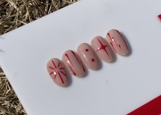 창작 아트 네일